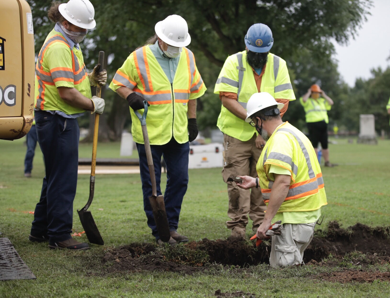 Mass graves search